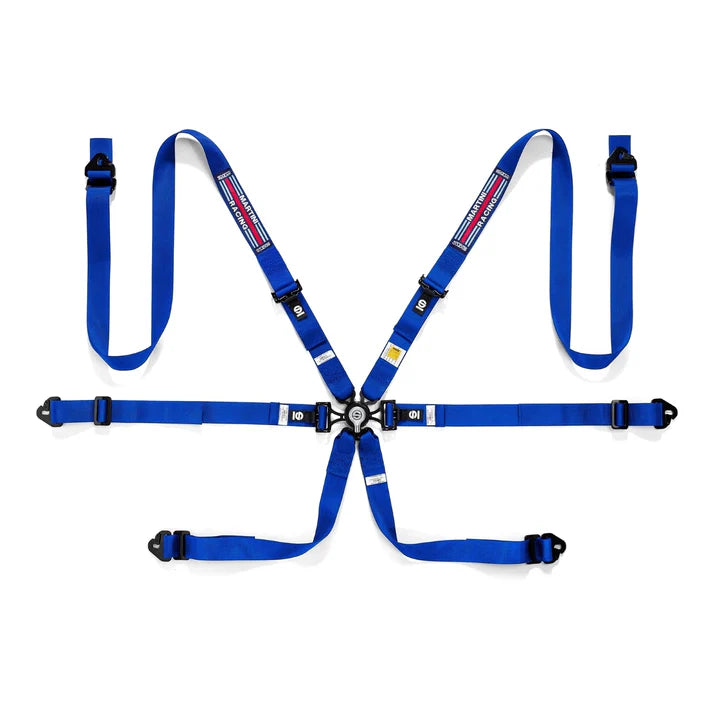 Sparco Martini Racing 6-Point Harness (FIA 8853-2016)