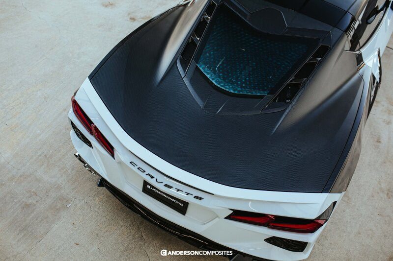 Anderson Composites C8 Corvette Stingray Dry Carbon Fiber Decklid