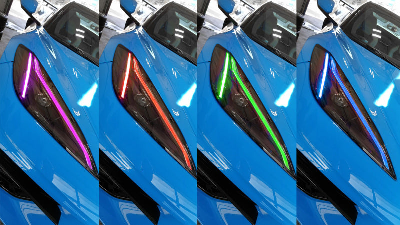 ORACLE C8 Corvette Stingray RGB+A Headlight DRL Upgrade Kit