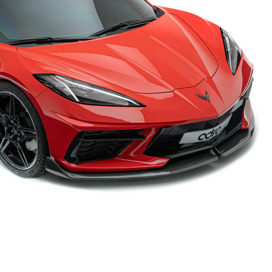 ADRO C8 Corvette Carbon Front Lip2