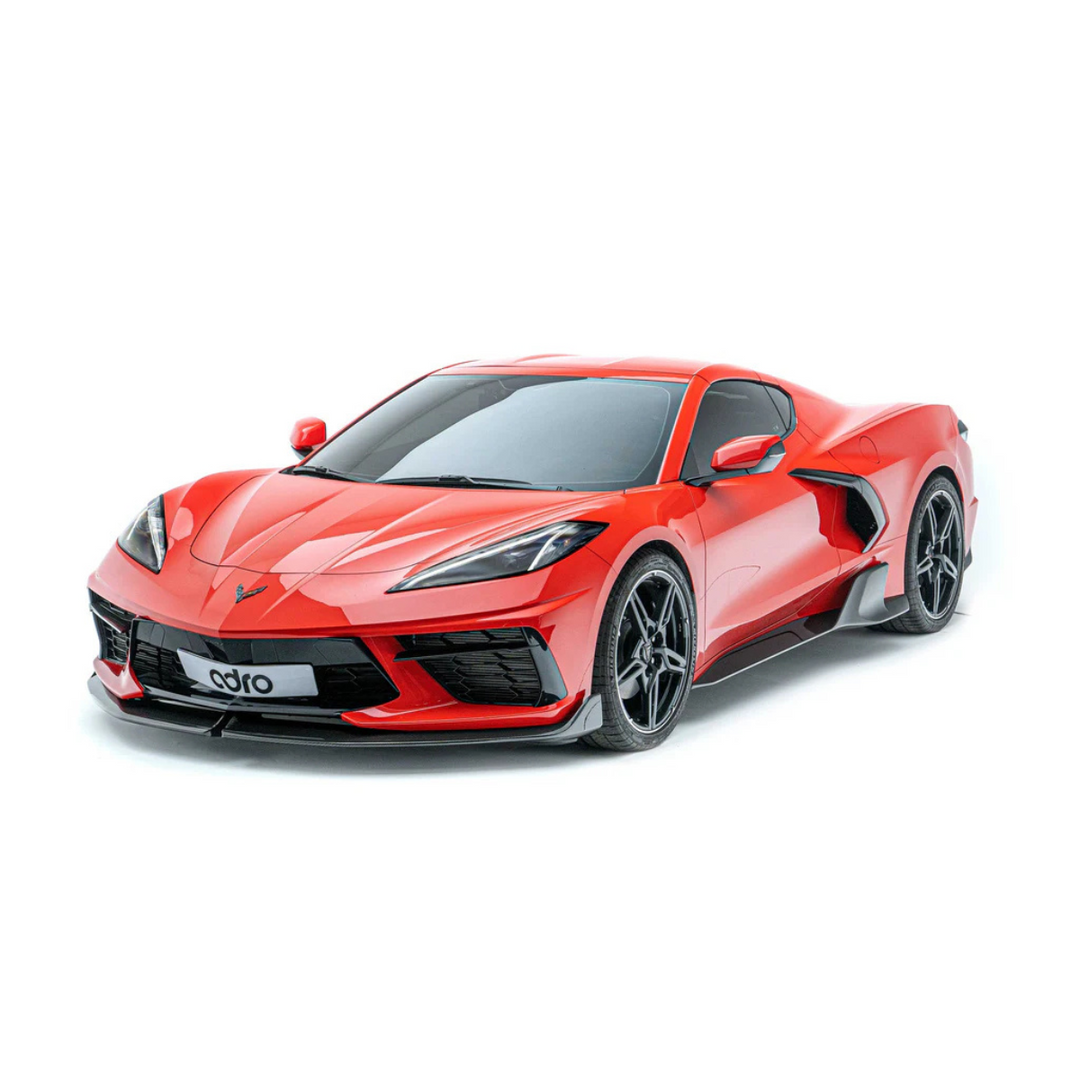 ADRO C8 Corvette Carbon Front Lip3