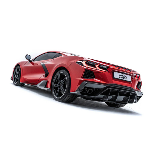 ADRO C8 Corvette Carbon Rear Diffuser 1