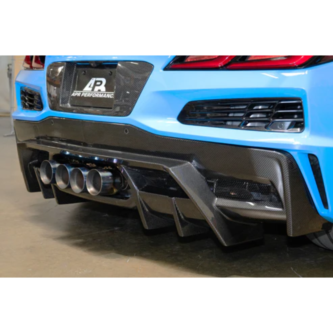 APR Performance C8 Corvette Z06 Carbon Fiber Rear Diffuser
