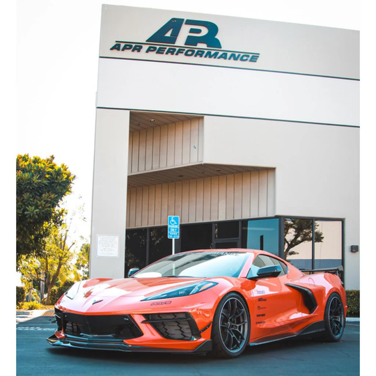 APR Performance C8 Corvette Stingray Carbon Fiber Front Bumper Canards