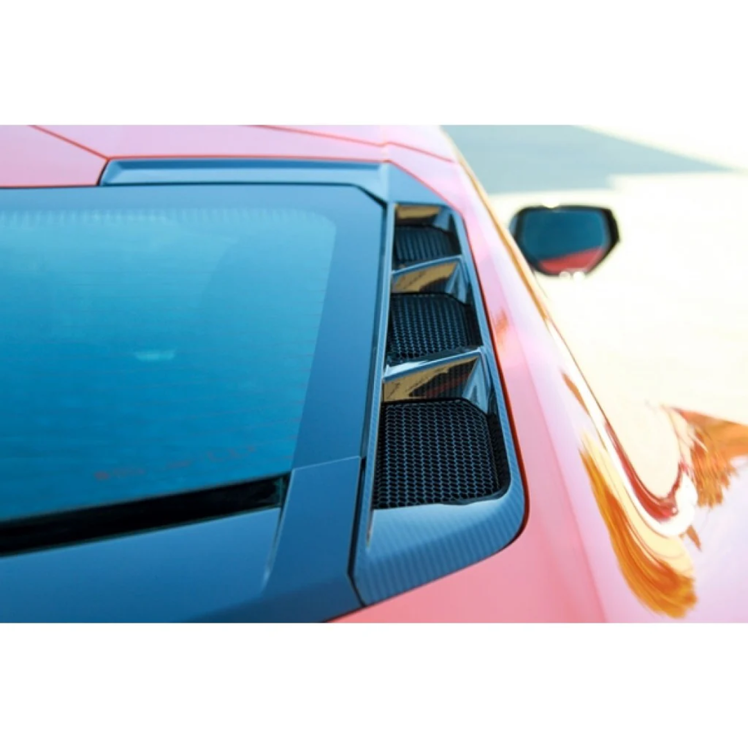 Left Rear Vent APR Performance C8 Corvette Stingray Carbon Fiber Rear Hatch Vents – C8 ...