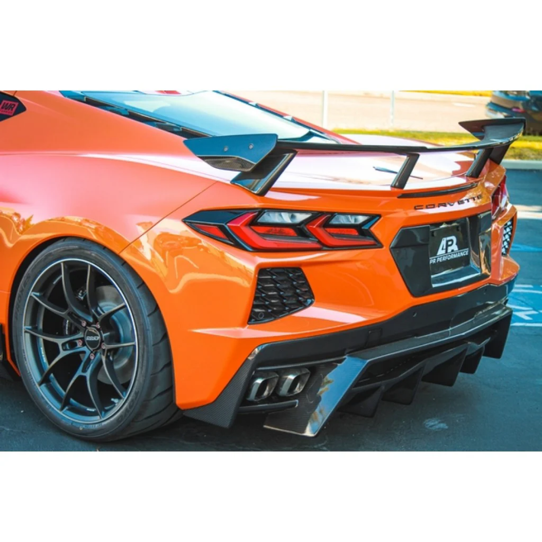 APR Performance C8 Corvette Stingray Carbon Fiber Rear High Wing
