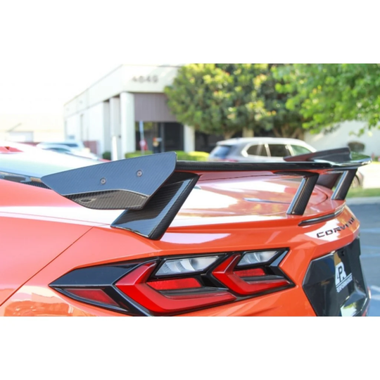 APR Performance C8 Corvette Stingray Carbon Fiber Rear High Wing