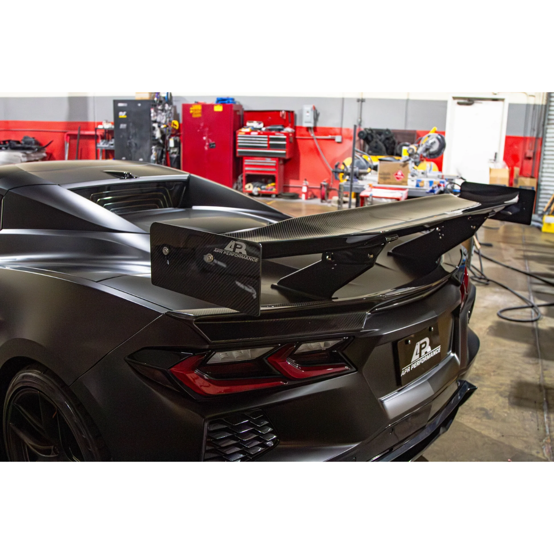 APR Performance C8 Corvette Stingray GTC500 Carbon Fiber Adjustable Wing