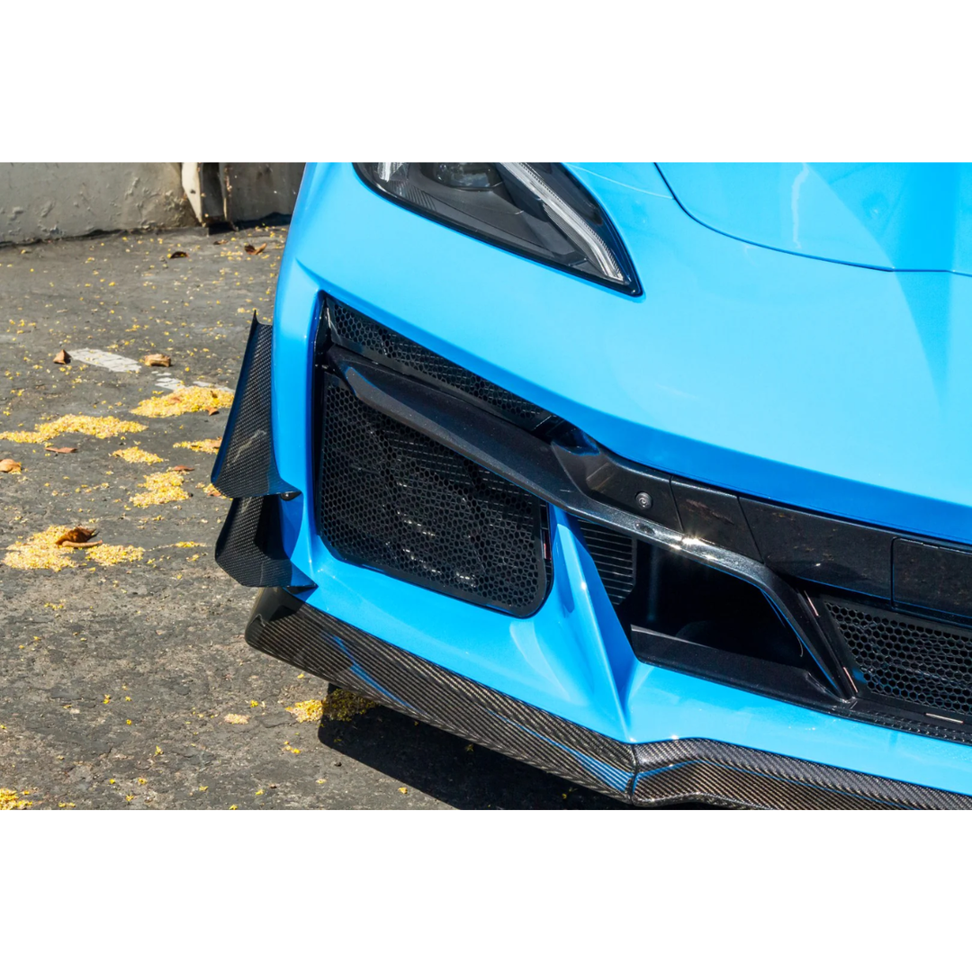 APR Performance C8 Corvette Z06 Carbon Fiber Front Bumper Canards