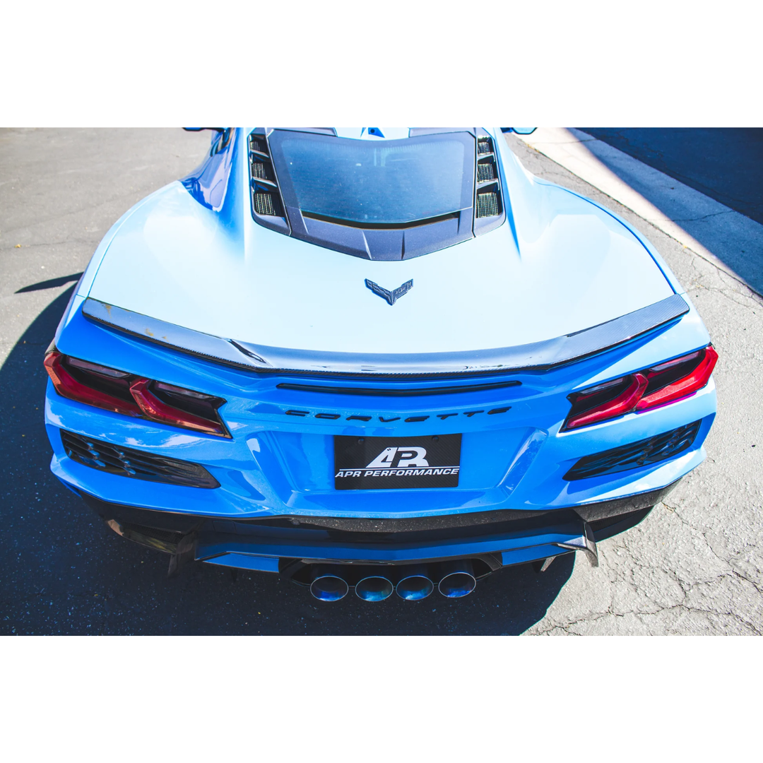 APR Performance C8 Corvette Z06 Carbon Fiber Rear Spoiler Delete