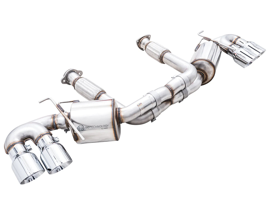 AWE C8 Corvette Stingray Exhaust System
