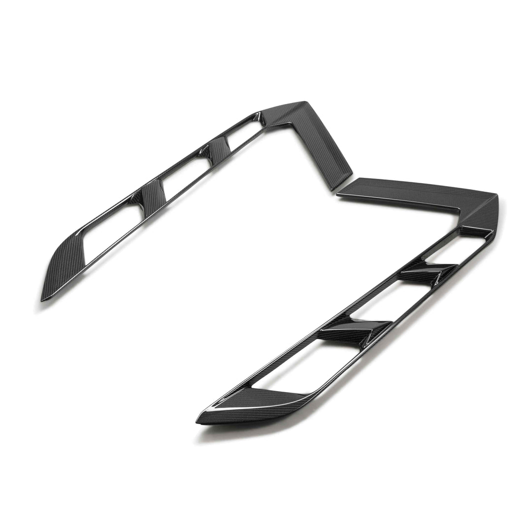 Anderson Composites C8 Corvette Stingray Carbon Fiber Decklid Side Vents (Coupe Only)