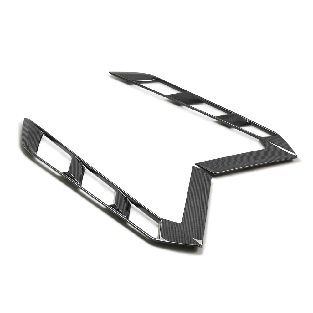 Anderson Composites C8 Corvette Stingray Carbon Fiber Decklid Side Vents (Coupe Only)