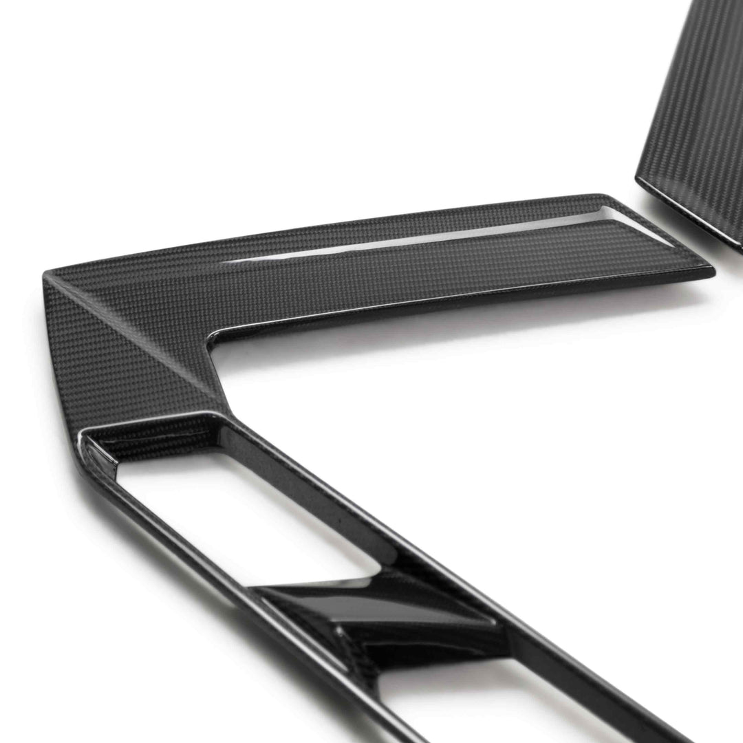 Anderson Composites C8 Corvette Stingray Carbon Fiber Decklid Side Vents (Coupe Only)