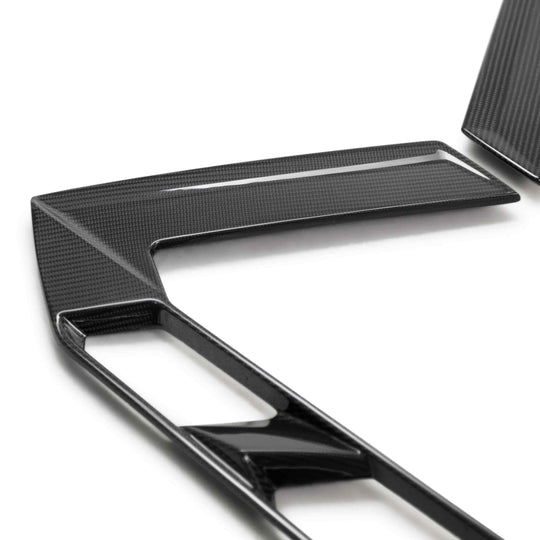 Anderson Composites C8 Corvette Stingray Carbon Fiber Decklid Side Vents (Coupe Only)