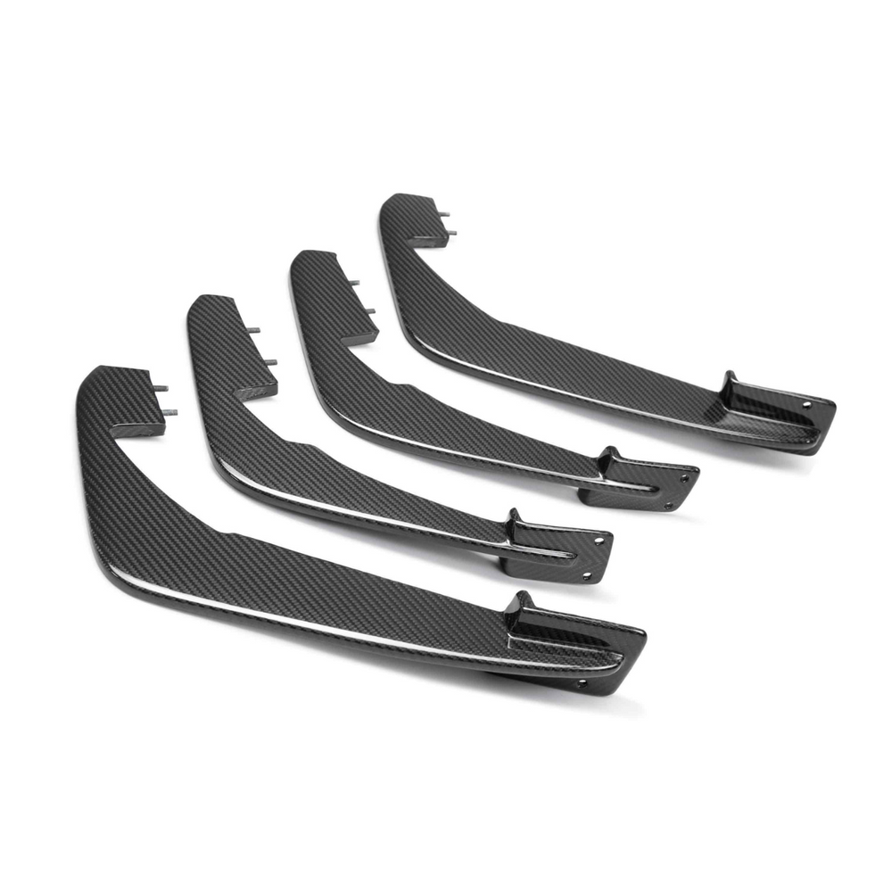Anderson Composites C8 Corvette Stingray Carbon Fiber Rear Diffuser Fins (Set)1
