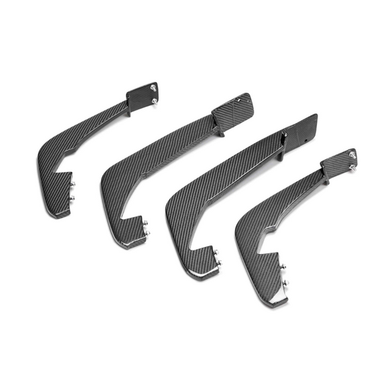 Anderson Composites C8 Corvette Stingray Carbon Fiber Rear Diffuser Fins (Set)3