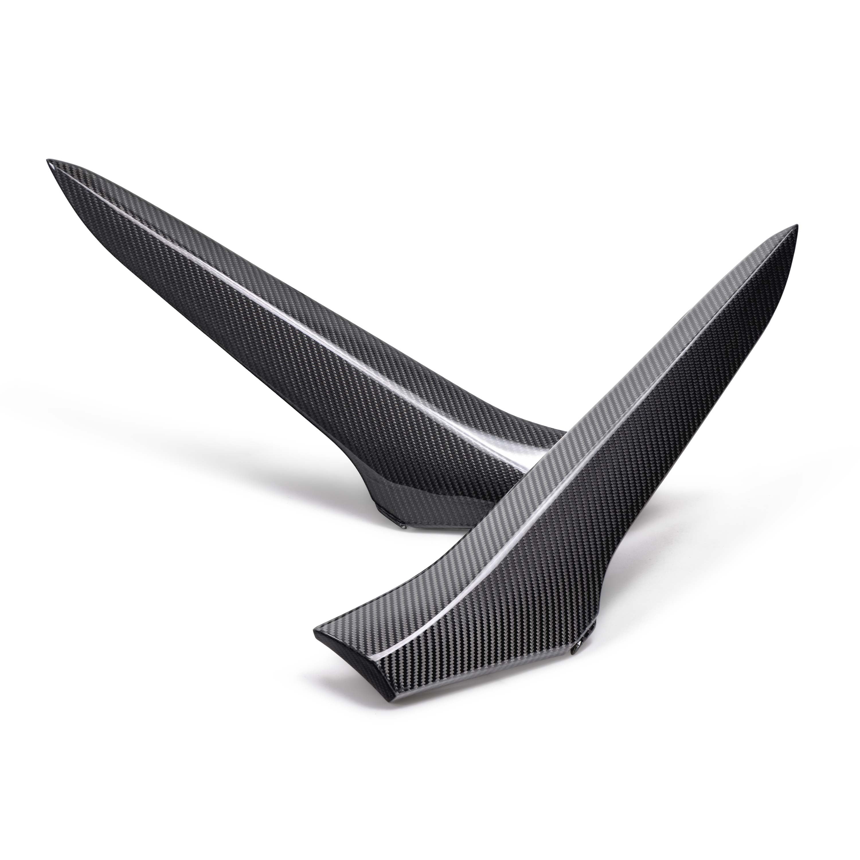 Anderson Composites C8 Corvette ZO6 Carbon Fiber Side Scoop Trim (Pair)
