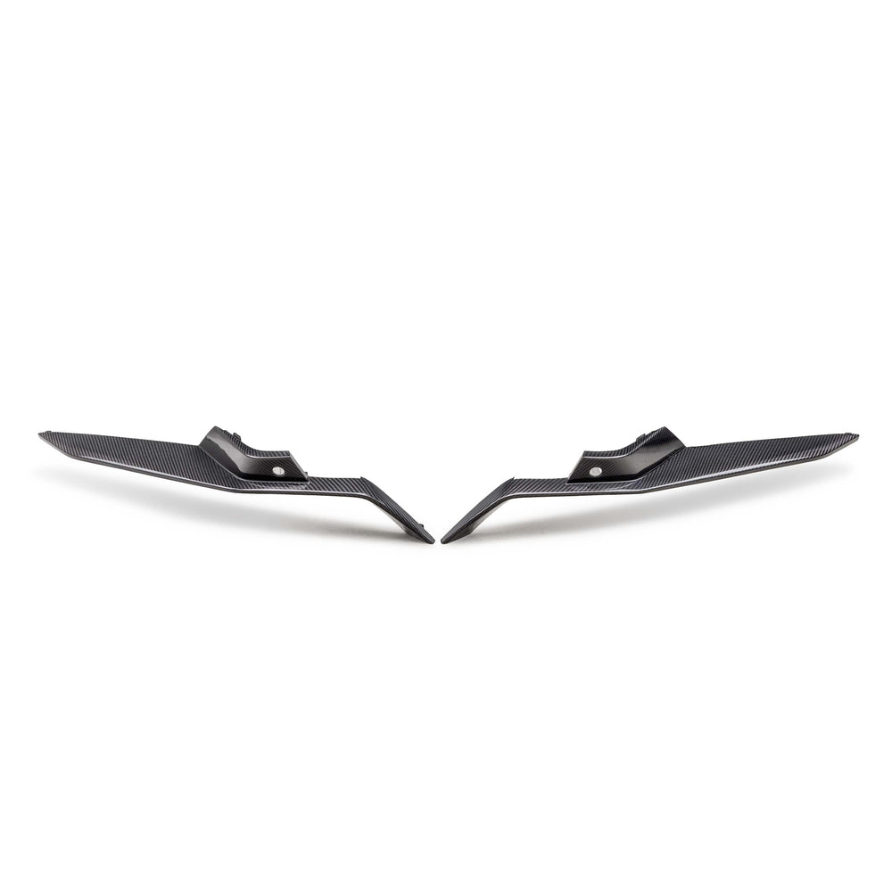 Anderson Composites C8 Corvette ZO6 Carbon Fiber Upper Grille Deflectors 