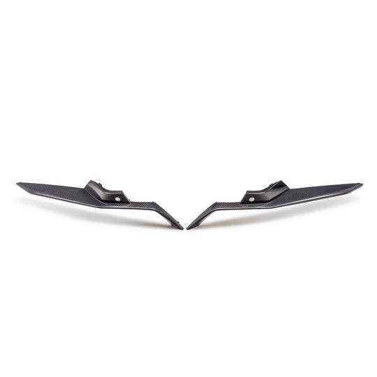 Anderson Composites C8 Corvette ZO6 Carbon Fiber Upper Grille Deflectors 