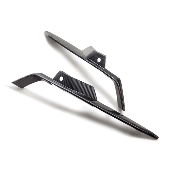 Anderson Composites C8 Corvette ZO6 Carbon Fiber Upper Grille Deflectors 