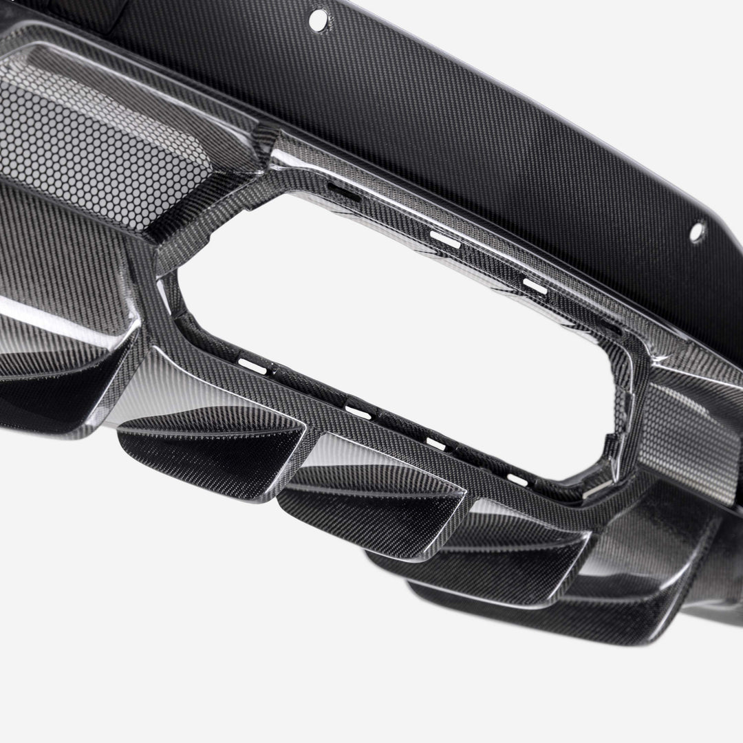 Anderson Composites C8 Corvette Z06 Type-AZ Carbon Fiber Rear Diffuser ...