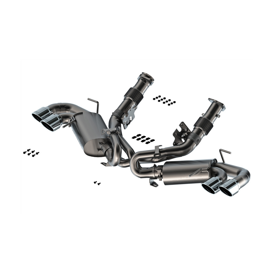 Borla C8 Corvette Stingray S-Type Cat-Back Exhaust System W/O NPP1