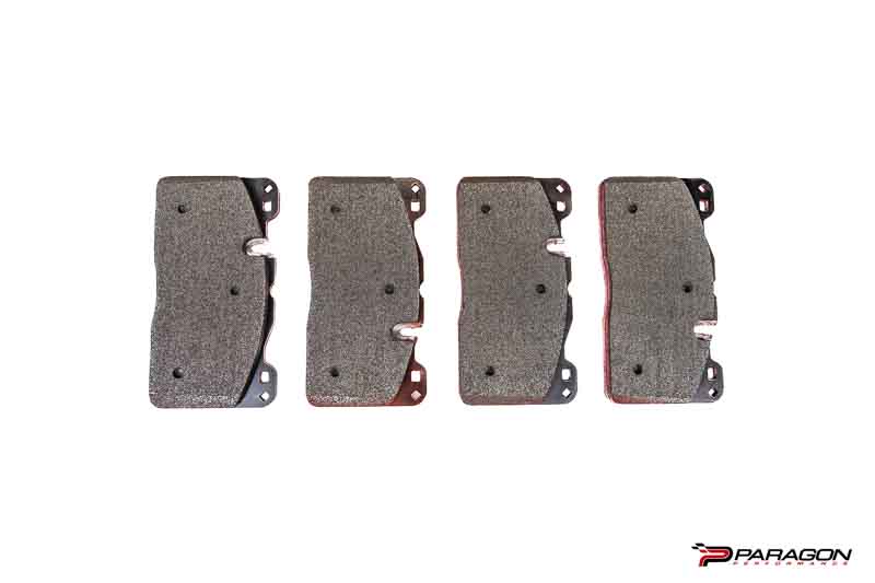 Carbotech C8 Corvette E-Ray 1521 Front Brake Pads - Carbon