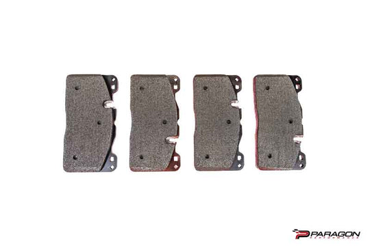 Carbotech C8 Corvette E-Ray 1521 Front Brake Pads - Carbon