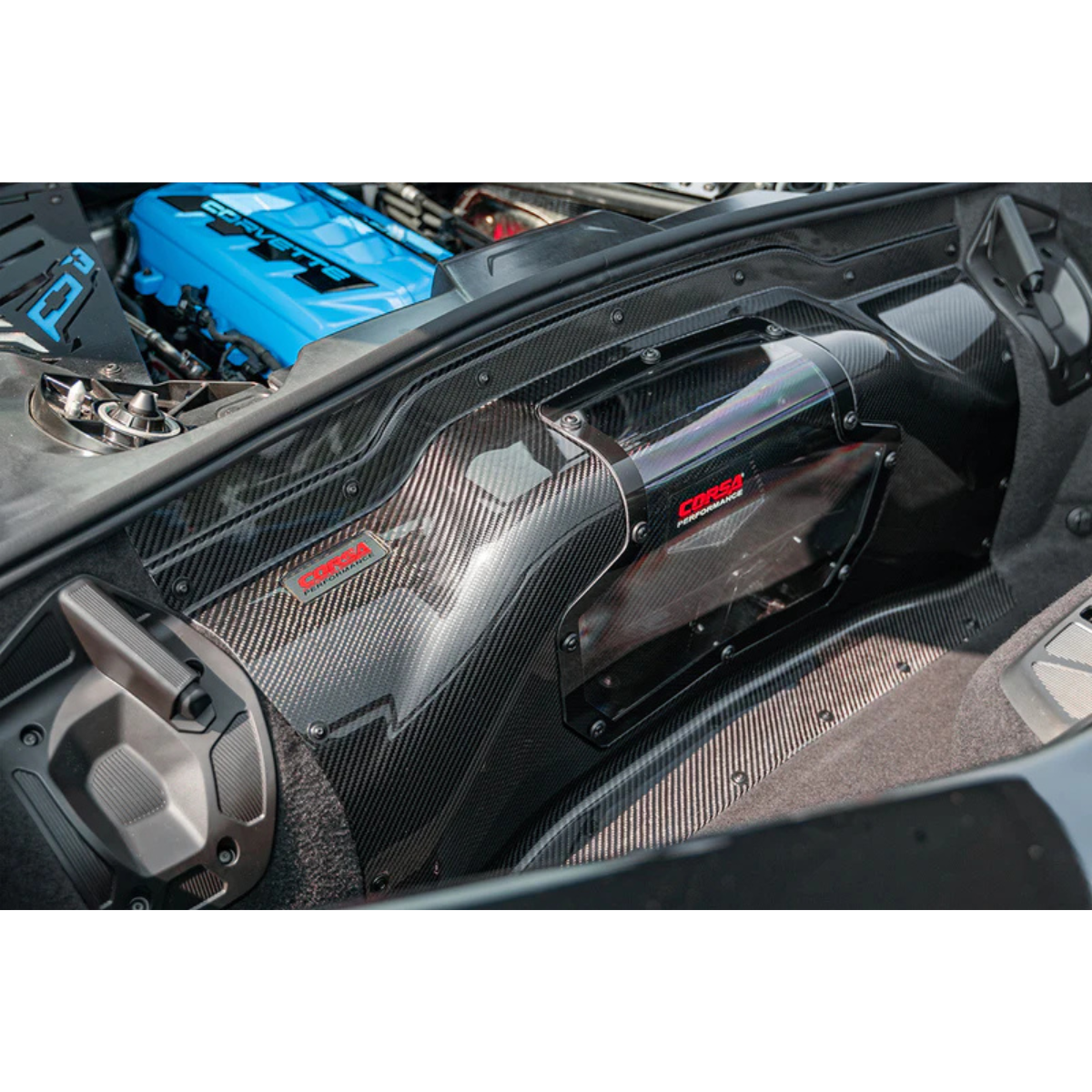 Corsa C8 Corvette Stingray Caron Fiber Trunk Panel