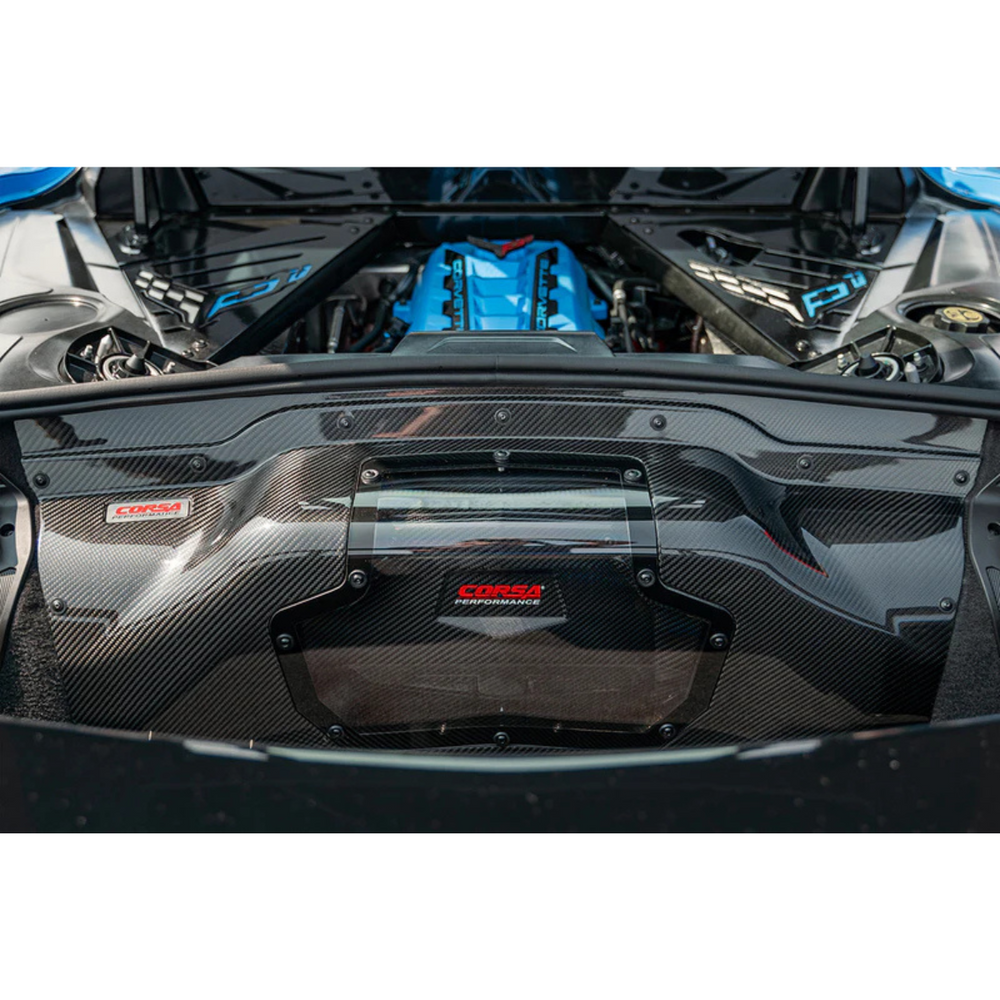Corsa C8 Corvette Stingray Caron Fiber Trunk Panel1