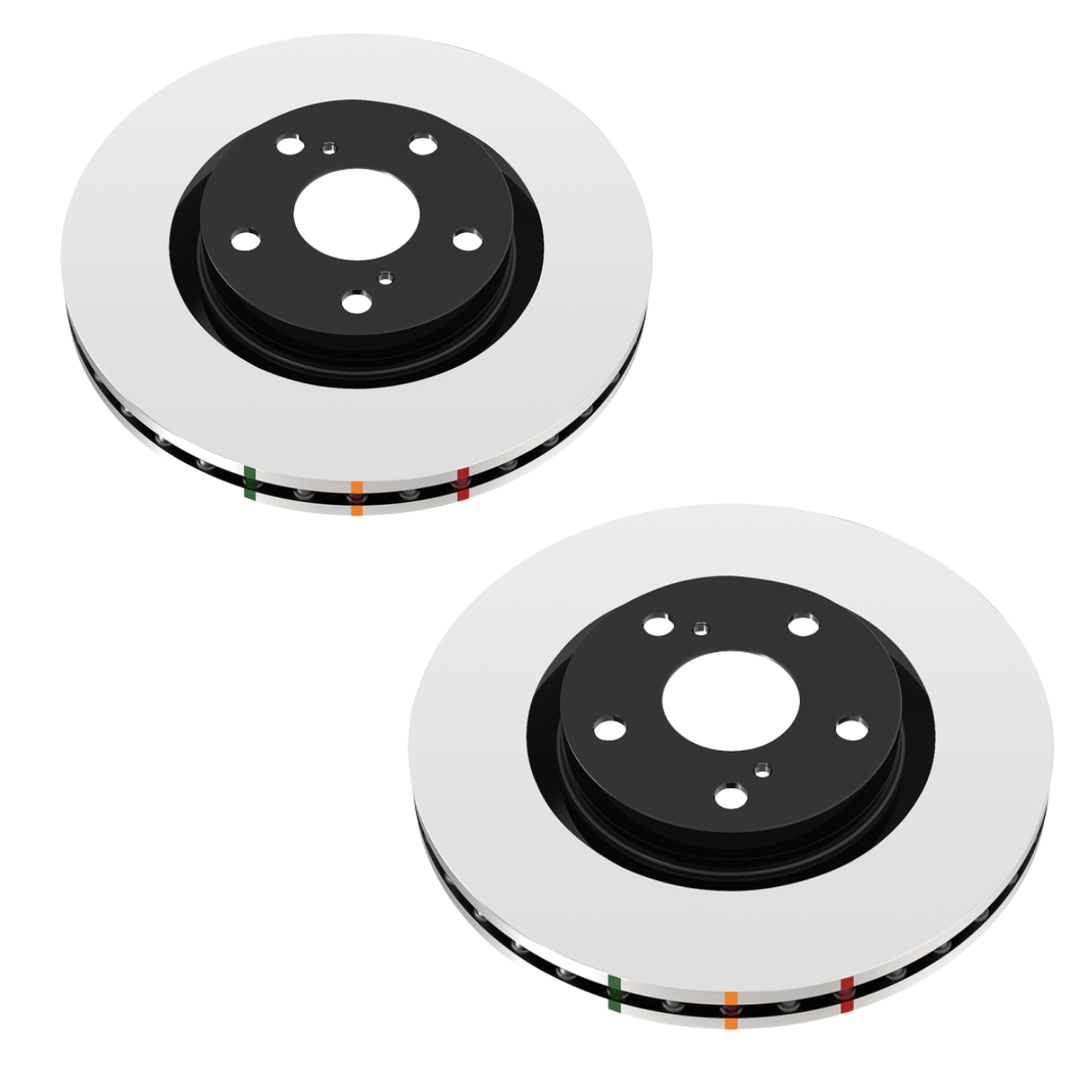 DBA C8 Corvette Stingray Z51 4000 Series HD Standard Rotors - Rear