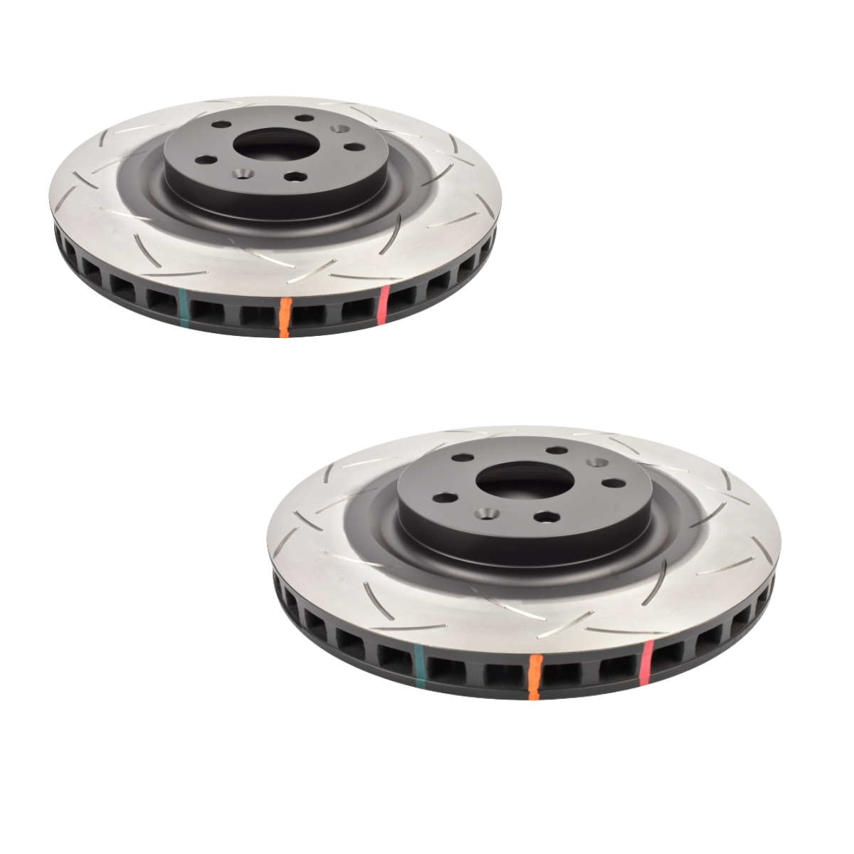 DBA C8 Corvette Stingray Z51 4000 Series T3 Slotted Rotors - Front