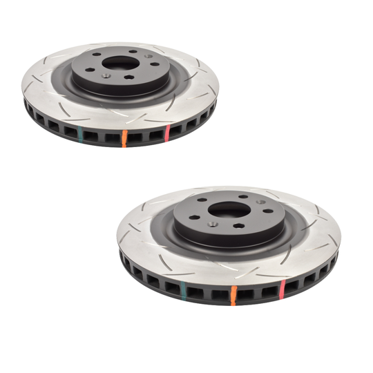 DBA C8 Corvette Stingray Z51 4000 Series T3 Slotted Rotors - Front