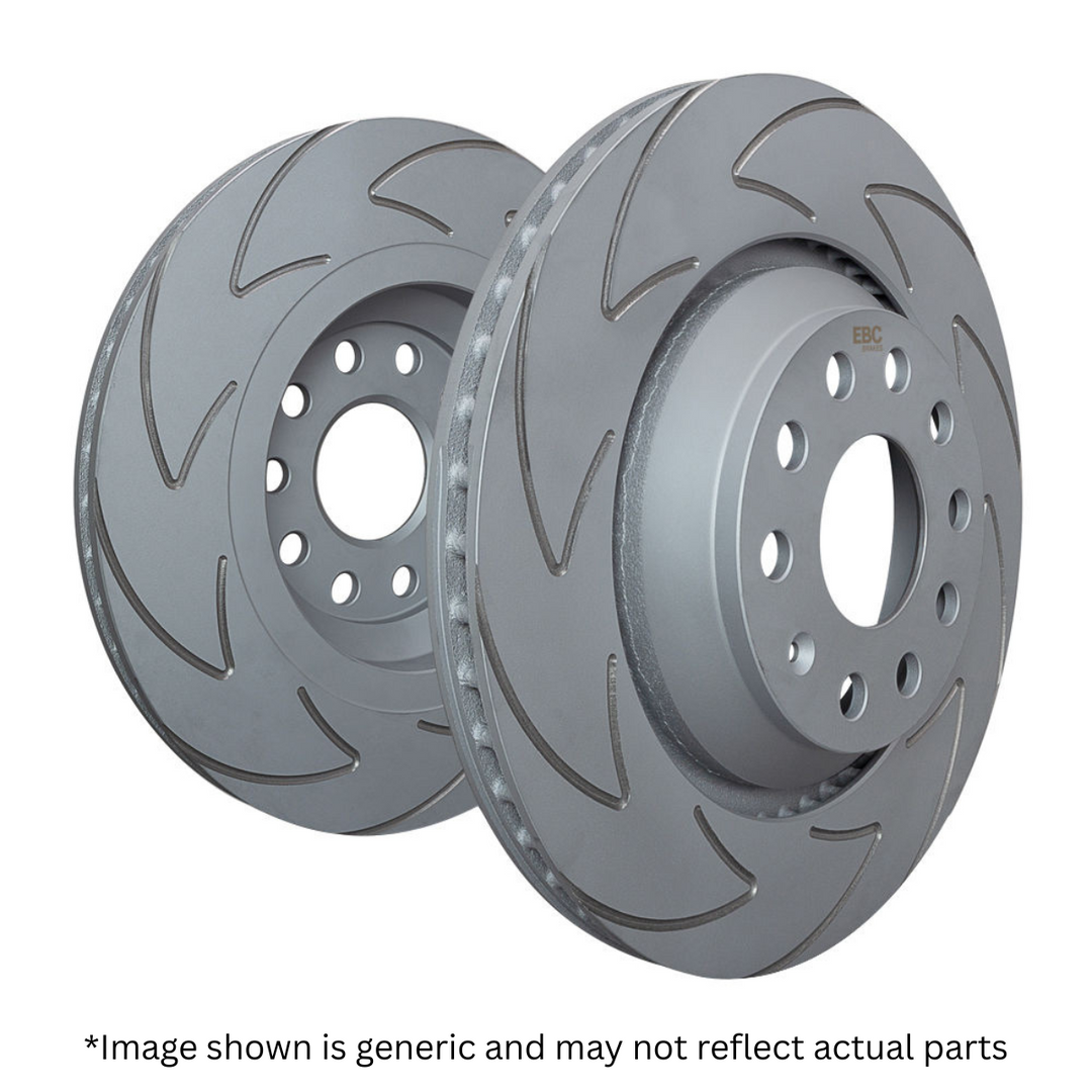 EBC C8 Base Corvette Stingray BSD Series Sport Front Rotors