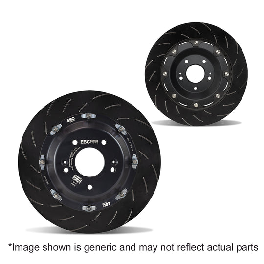EBC Racing C8 Corvette Stingray Z51 2pc Rear Rotors