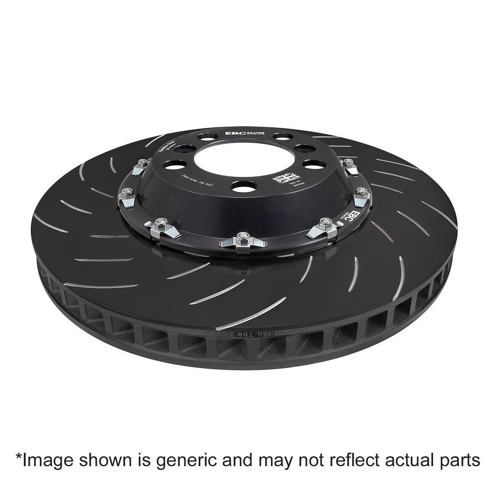 EBC Racing C8 Corvette Stingray Z51 2pc Rear Rotors