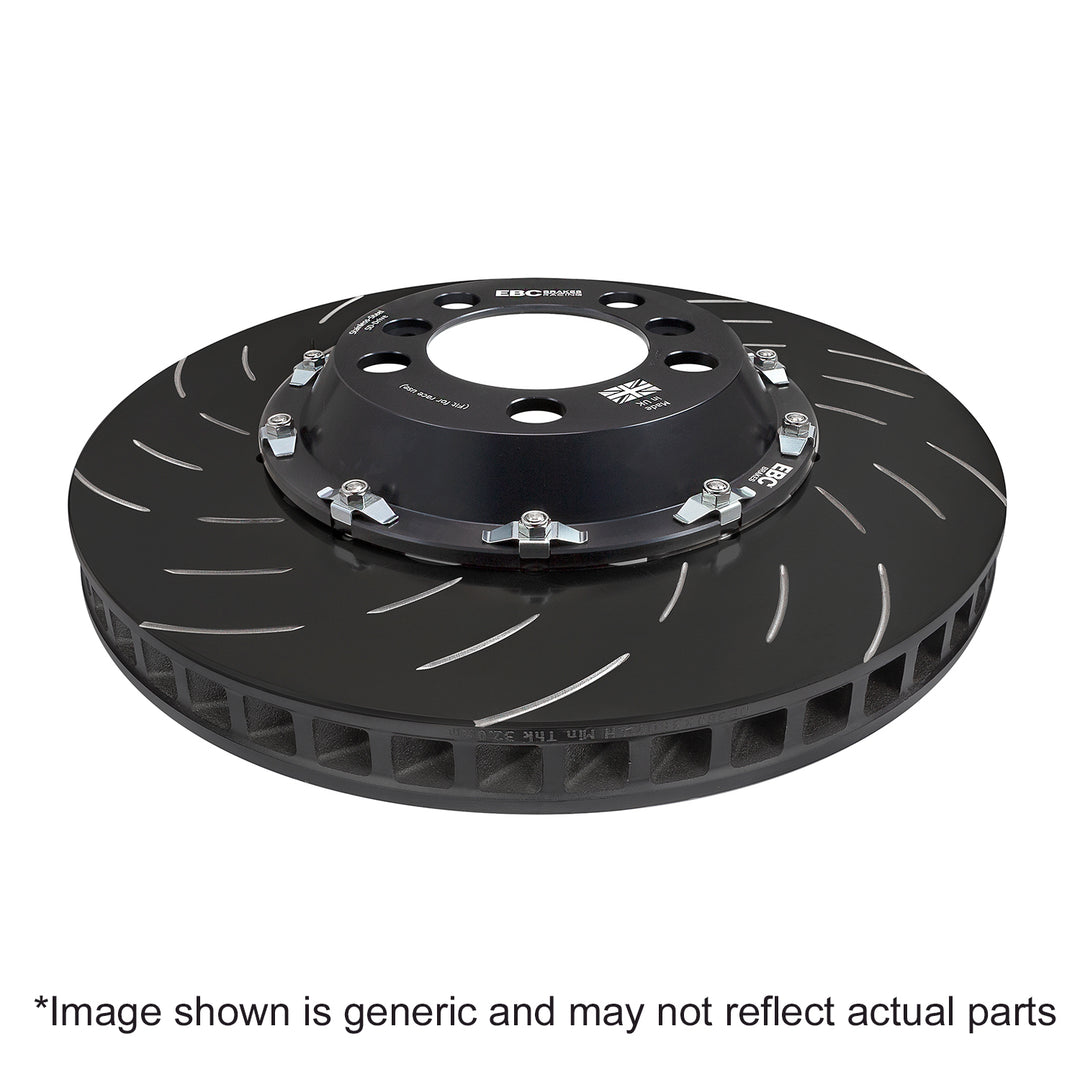 EBC Racing C8 Corvette Stingray Z51 2pc Rear Rotors