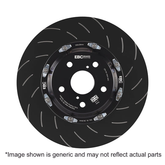 EBC Racing C8 Corvette Stingray Z51 2pc Rear Rotors