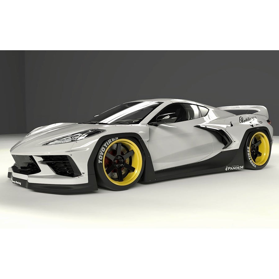 GReddy Pandem RB C8 Corvette Stingray Complete Wide Body Aero Kit w/ Wing