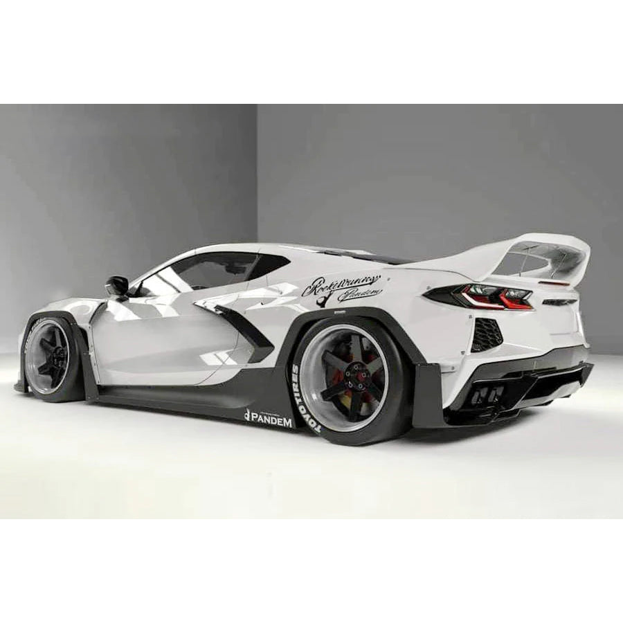 GReddy Pandem RB C8 Corvette Stingray Complete Wide Body Aero Kit w/ Wing