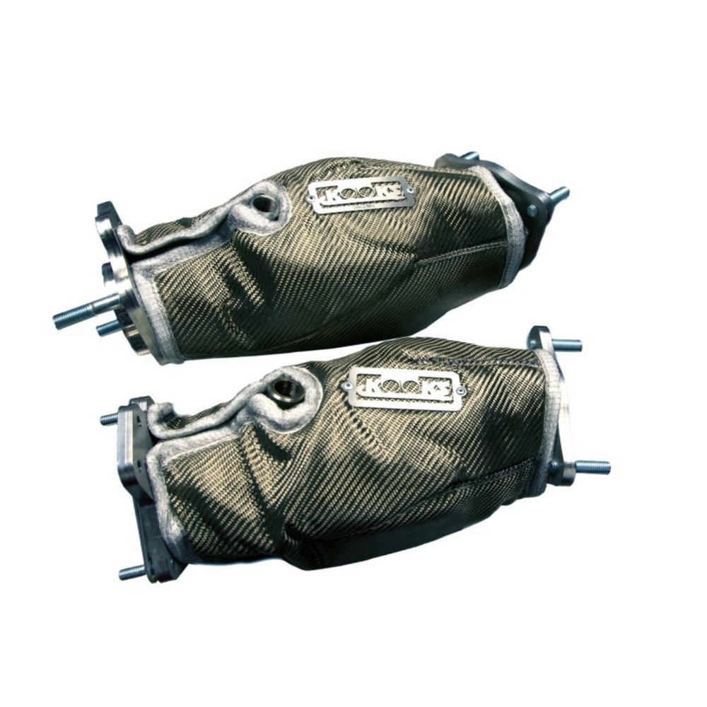 Kooks C8 Corvette Stingray Heat Shiel Blankets for Ultra Green Catted Connect Pipes