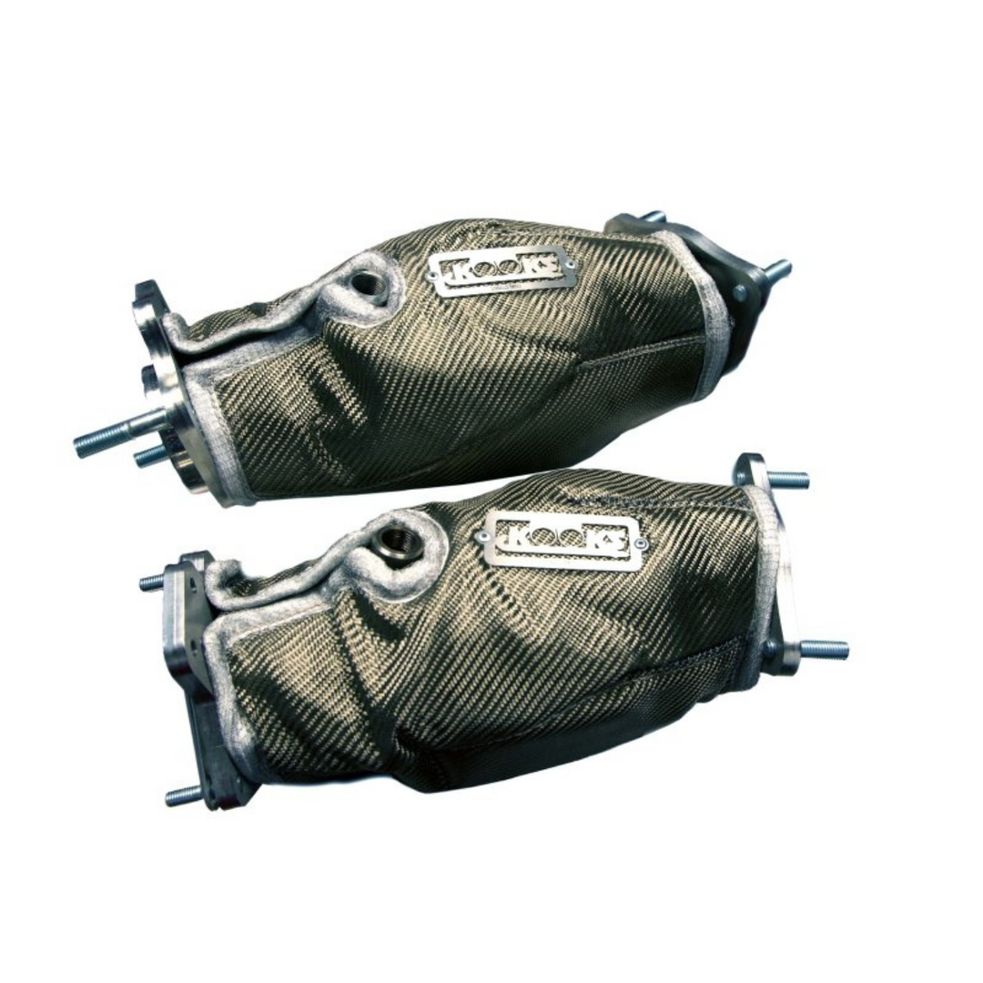 Kooks C8 Corvette Stingray Heat Shiel Blankets for Ultra Green Catted Connect Pipes