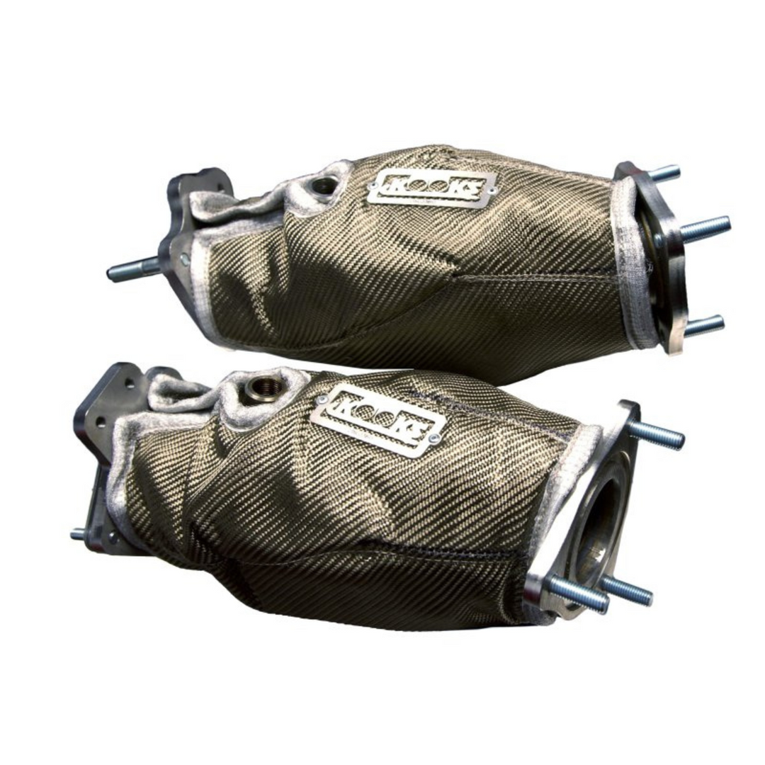 Kooks C8 Corvette Stingray Heat Shiel Blankets for Ultra Green Catted Connect Pipes