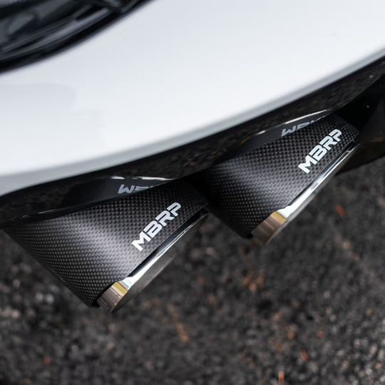 MBRP C8 Corvette Stingray 3" Cat-Back Quad Tip Race Profile Exhaust System