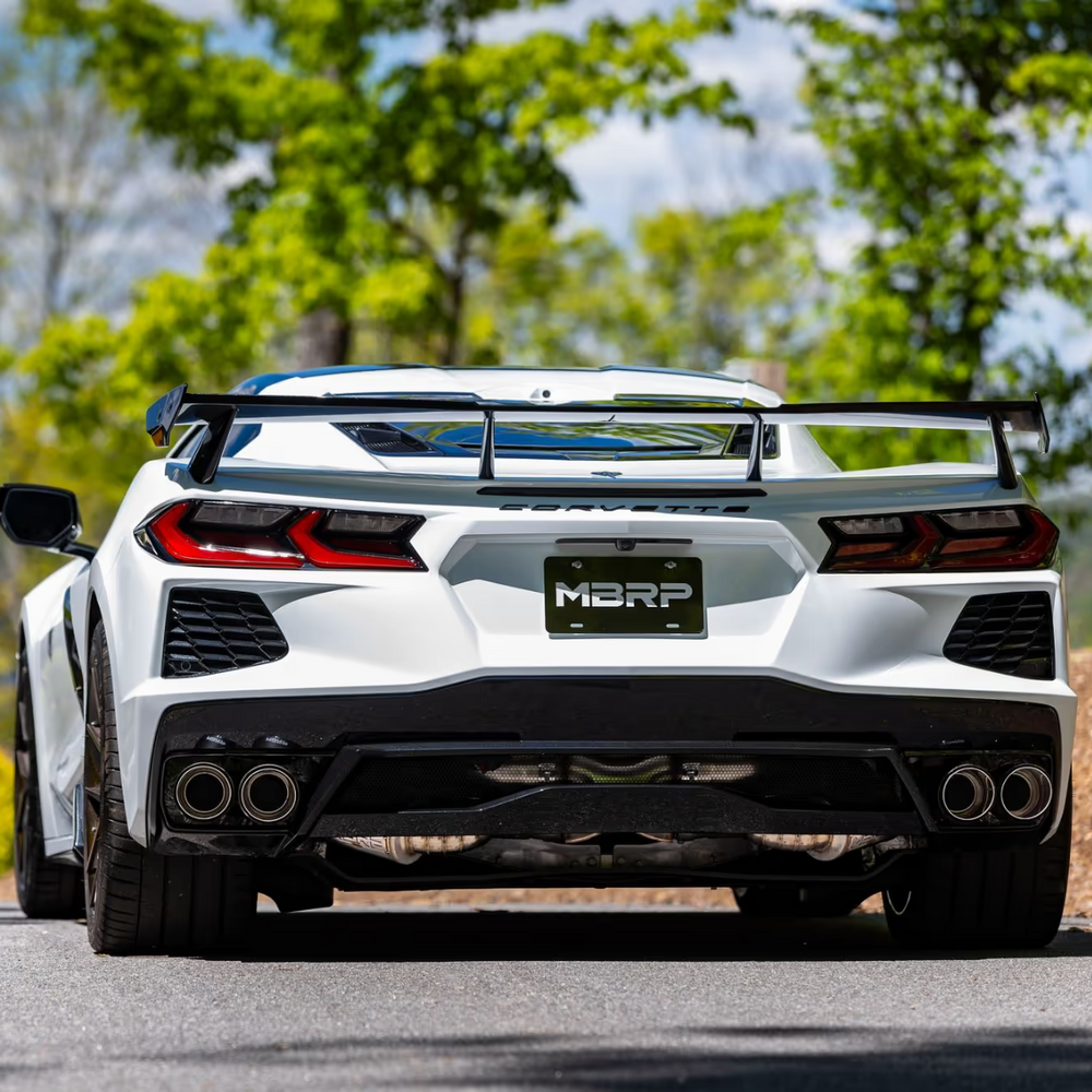 MBRP C8 Corvette Stingray 3" Cat Back Active Profile Exhaust System