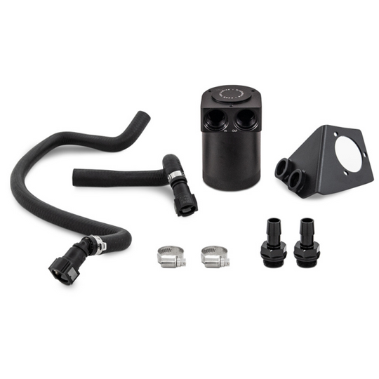 Mishimoto C8 Corvette Baffled Oil Catch Can Kit - Black