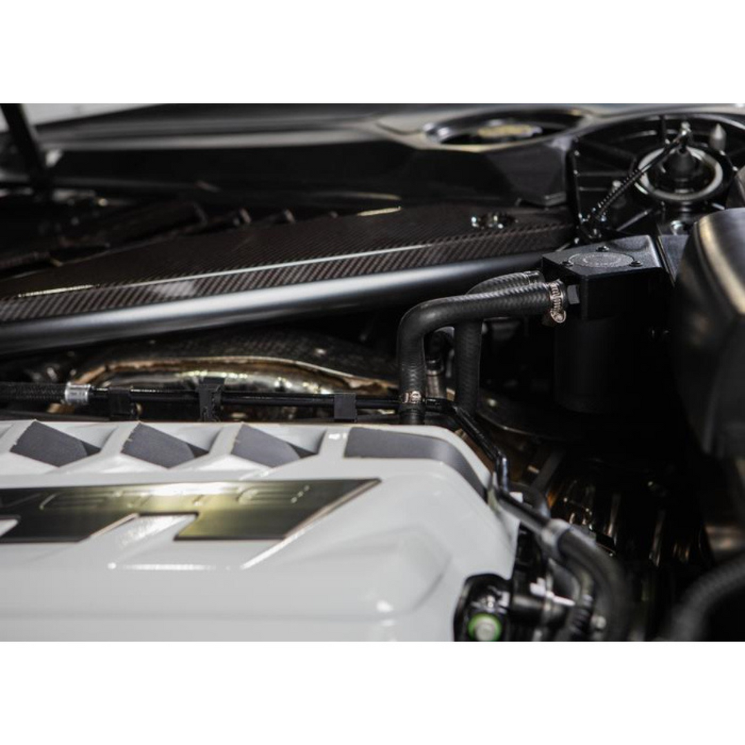 Mishimoto C8 Corvette Baffled Oil Catch Can Kit - Black6