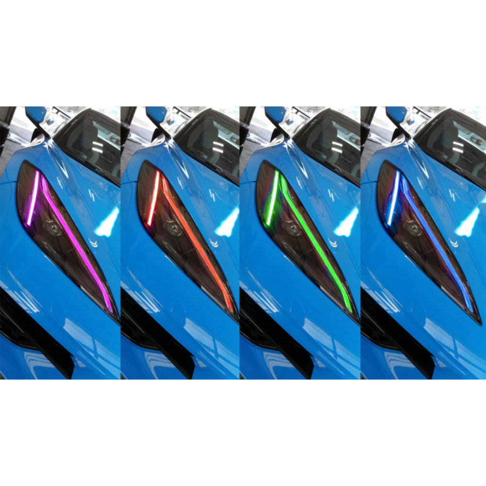 ORACLE C8 Corvette Stingray RGB+A Headlight DRL Upgrade Kit