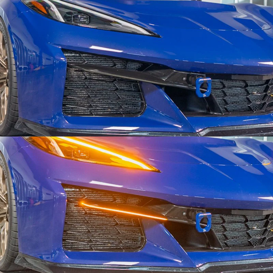 Paragon Performance C8 Corvette E-Ray LED Grille Bezel Light Bars